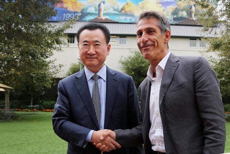 Chairman Wang Meets Sony Pictures Chairman
