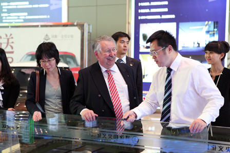 Wuhan Central Culture District impresses Belgian official
