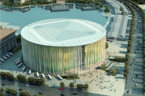 Facade design finalized for Wuxi Show Theatre