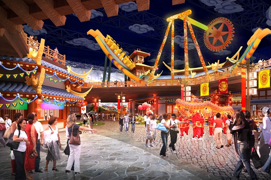 南京万达茂主题乐园概念方案通过集团评审