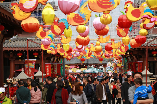 Wanda Cities becomes China's largest Spring Festival temple fairs as Nanchang and Hefei saw foot traffic of more than 1.5 million