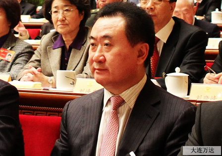 Chairman Wang Jianlin attends the third session of the 11th National Committee of the CPPCC