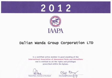 Wanda Gets IAAPA Senior Membership