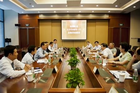 Vice Mayor of Beijing Visits Wanda