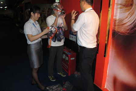 广东惠州新天地广场万达影城新员工参加消防演习