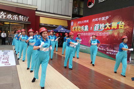 哈尔滨香坊万达广场承办哈尔滨市社区艺术节 32场大型演出上演