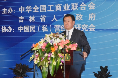 王健林董事长出席民营经济发展研讨会