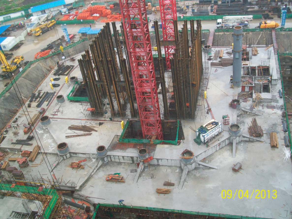 万达昆明双塔“正负零”提前实现 全面进入地上全钢结构施工