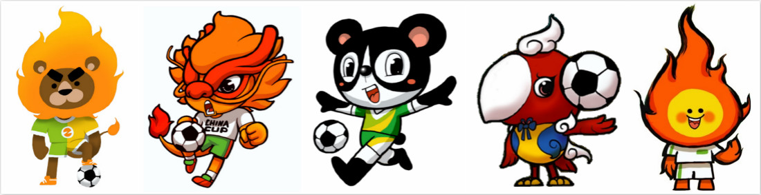 2018“中國杯”吉祥物線上投票正式啟動