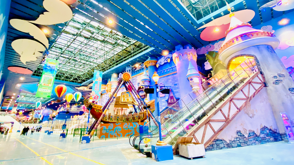 哈爾濱哈東萬達打造東三省首家4A級室內游樂園