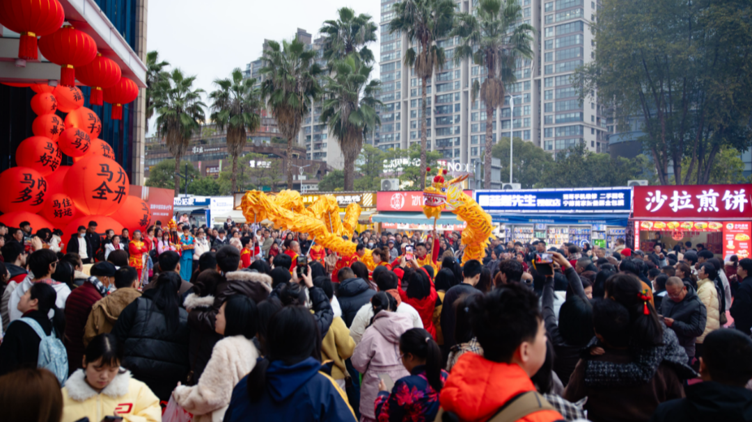 寧德蕉城萬達廣場舉辦新春非遺民俗文化節創客流新高