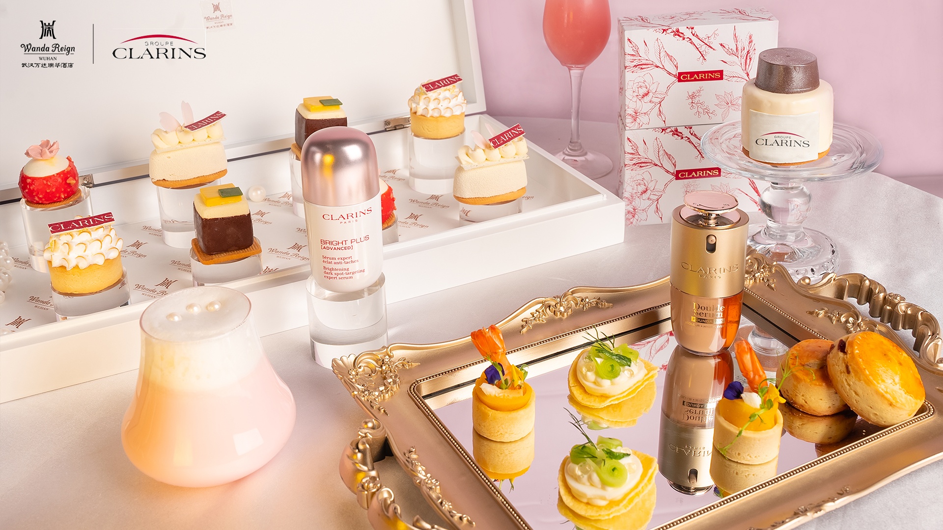 武汉万达瑞华酒店推出樱花季限定联名下午茶