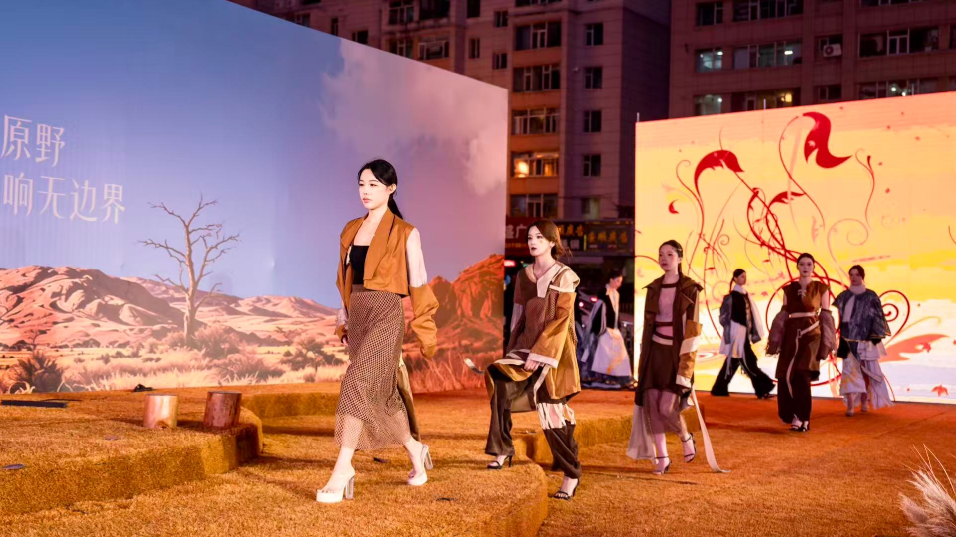 长春上海路万达广场联动高校打造无界秀场