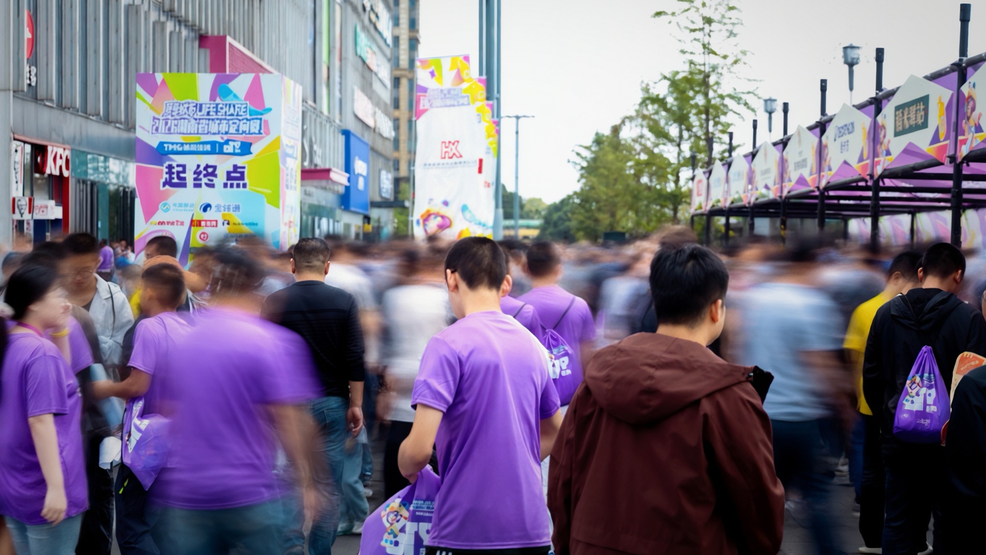 长沙开福万达广场举办湖南省城市定向赛