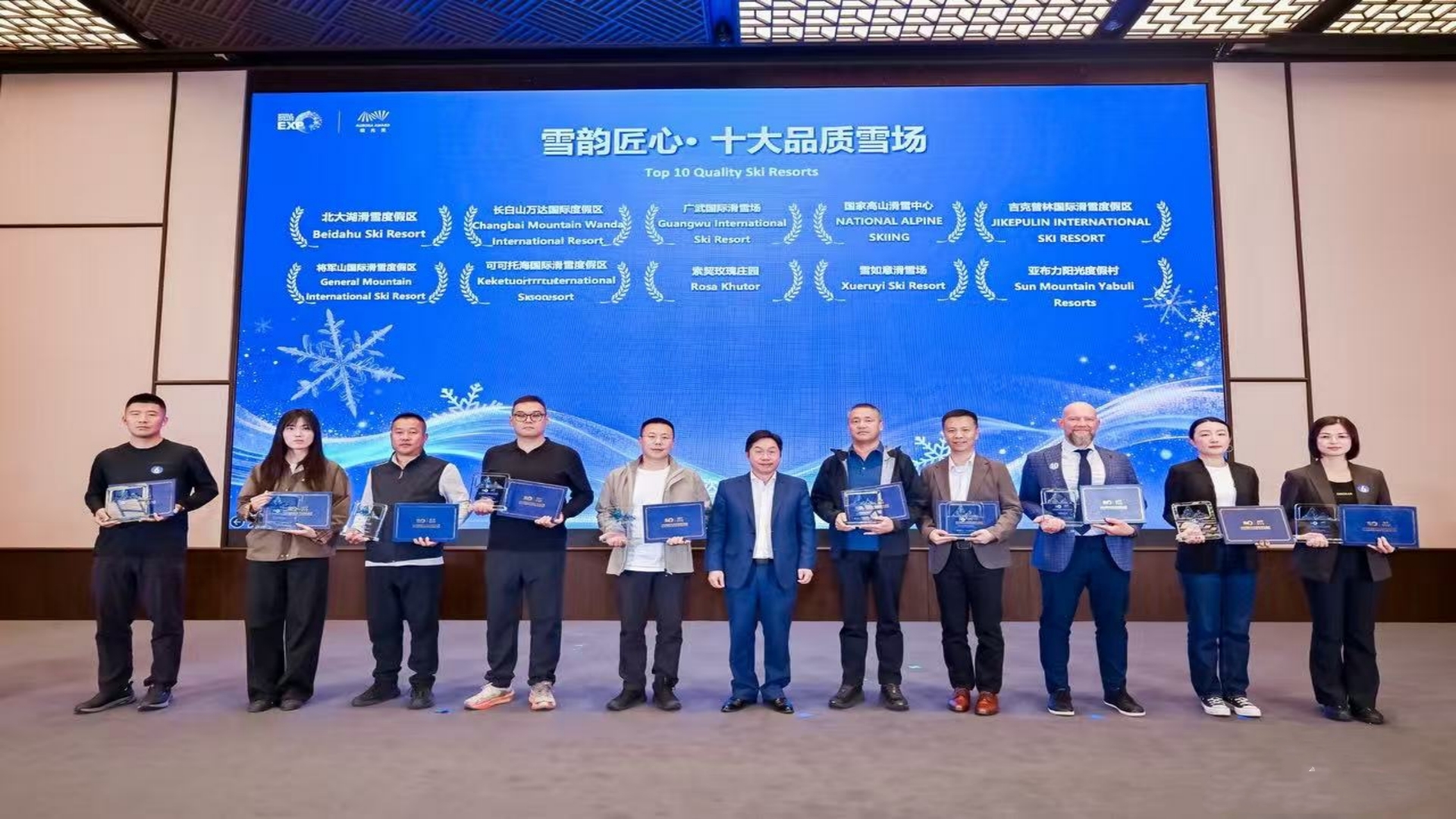 长白山万达国际度假区获评“十大品质雪场”