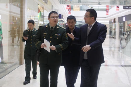 浙江省消防总队赴柯桥万达调研消防工作