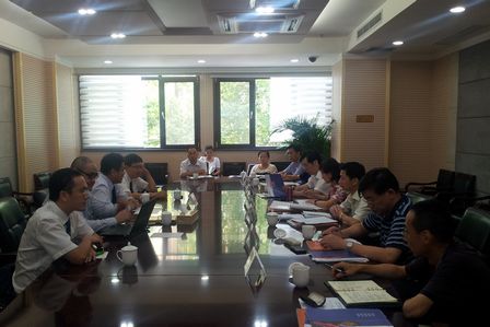 武汉公司组织汉秀及电影乐园项目专题汇报会