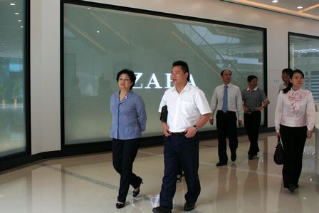 国务院侨务办公室主任一行视察南昌红谷滩万达广场