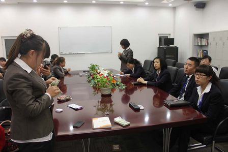 呼和浩特万达百货举办星级员工评定实操考核