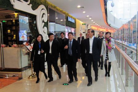太仓市领导视察常州新北万达广场