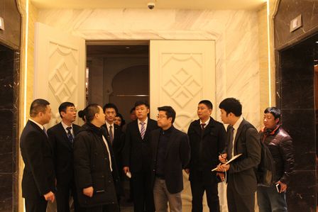 宁奇峰副总裁赴长沙万达文化酒店检查指导工作
