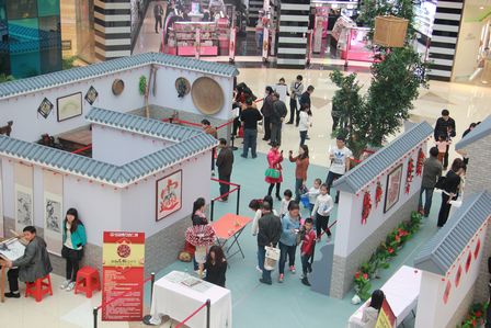 南昌红谷滩万达广场首届民俗文化节精彩开幕 