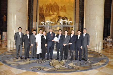 合肥万达威斯汀酒店获“2012年度最佳会议酒店”殊荣