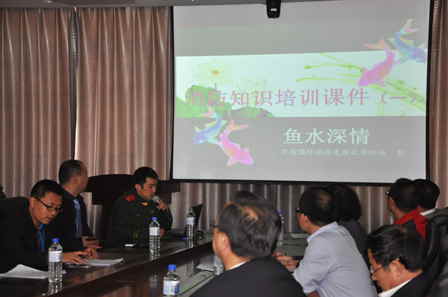 万达长白山项目公司组织全体员工参加消防培训 