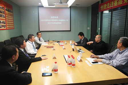 北京建筑设计研究院董事长造访万达商业规划院 