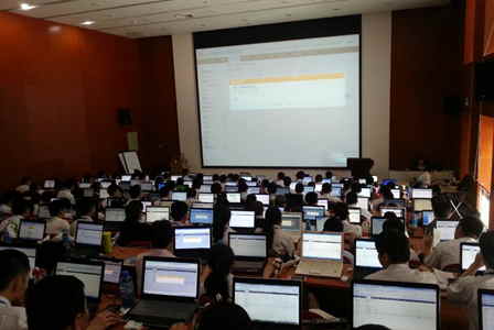 万达院线组织卖品系统上线培训 百名学员学习线上操作 