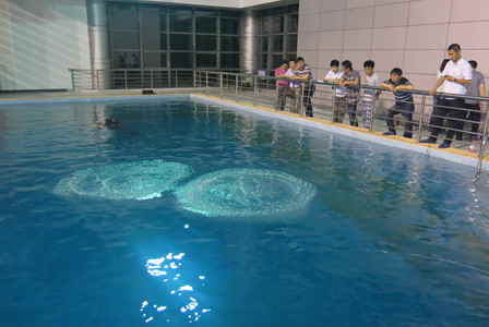 万达文旅院完成汉秀剧场气体特效试验 德贡公司提改进意见